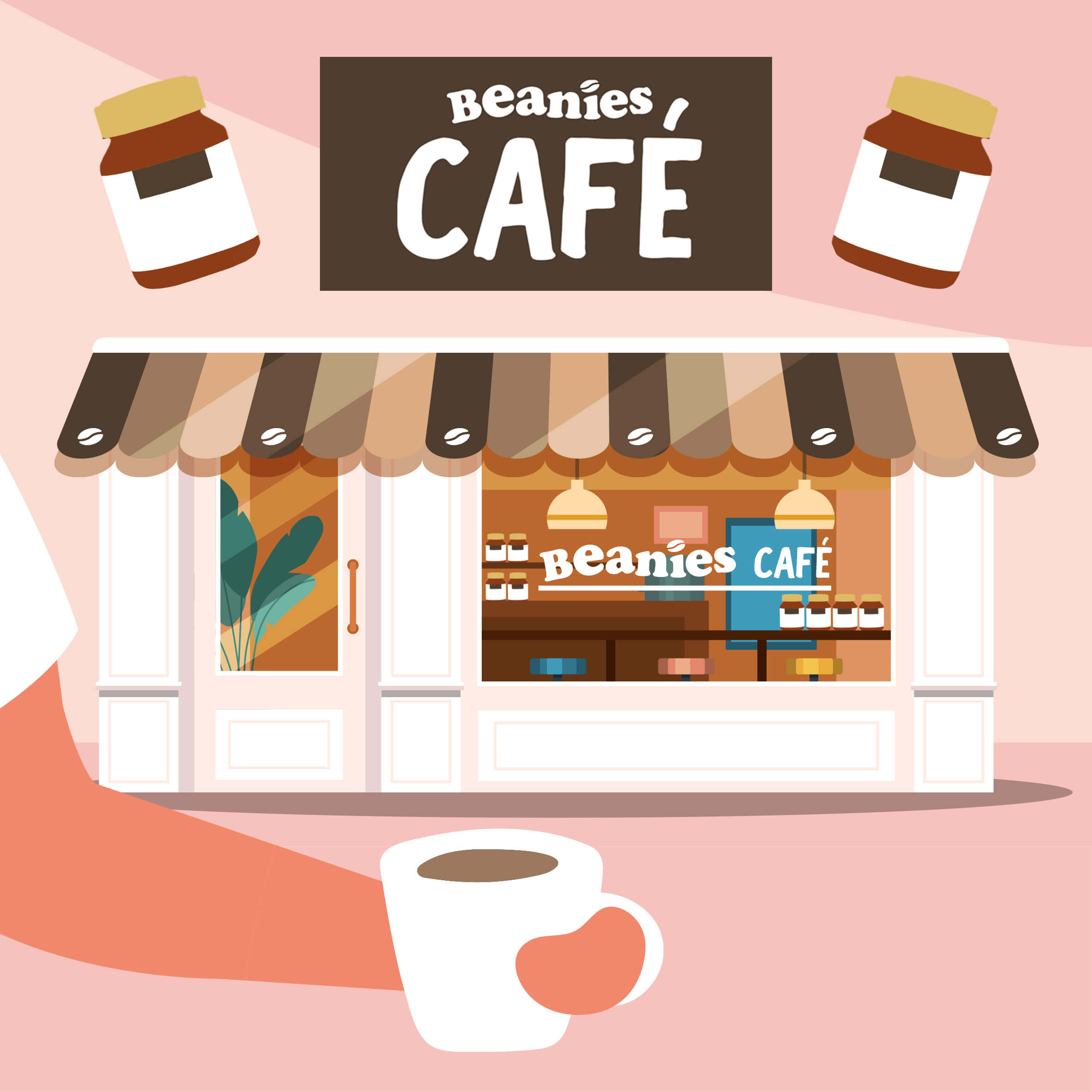 Welcome to Beanies Café, how can we help you?