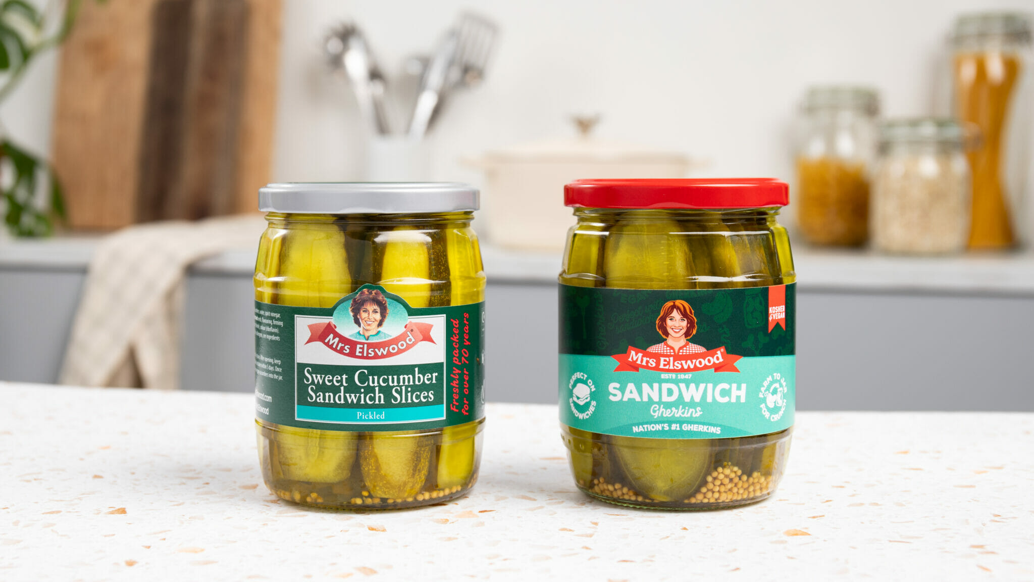 A brand evolution for the nation’s number one gherkin brand – Mrs Elswood
